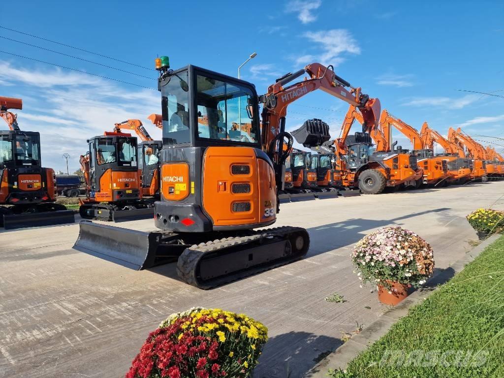 Hitachi ZX 33 U-6 Mini bagri <7t
