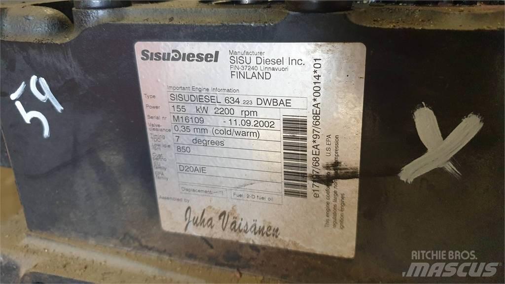 Sisu 634 DWBAE Motorji