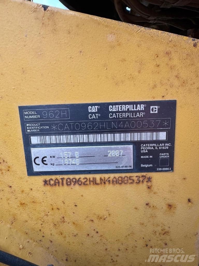 CAT 962 H Kolesni nakladalci