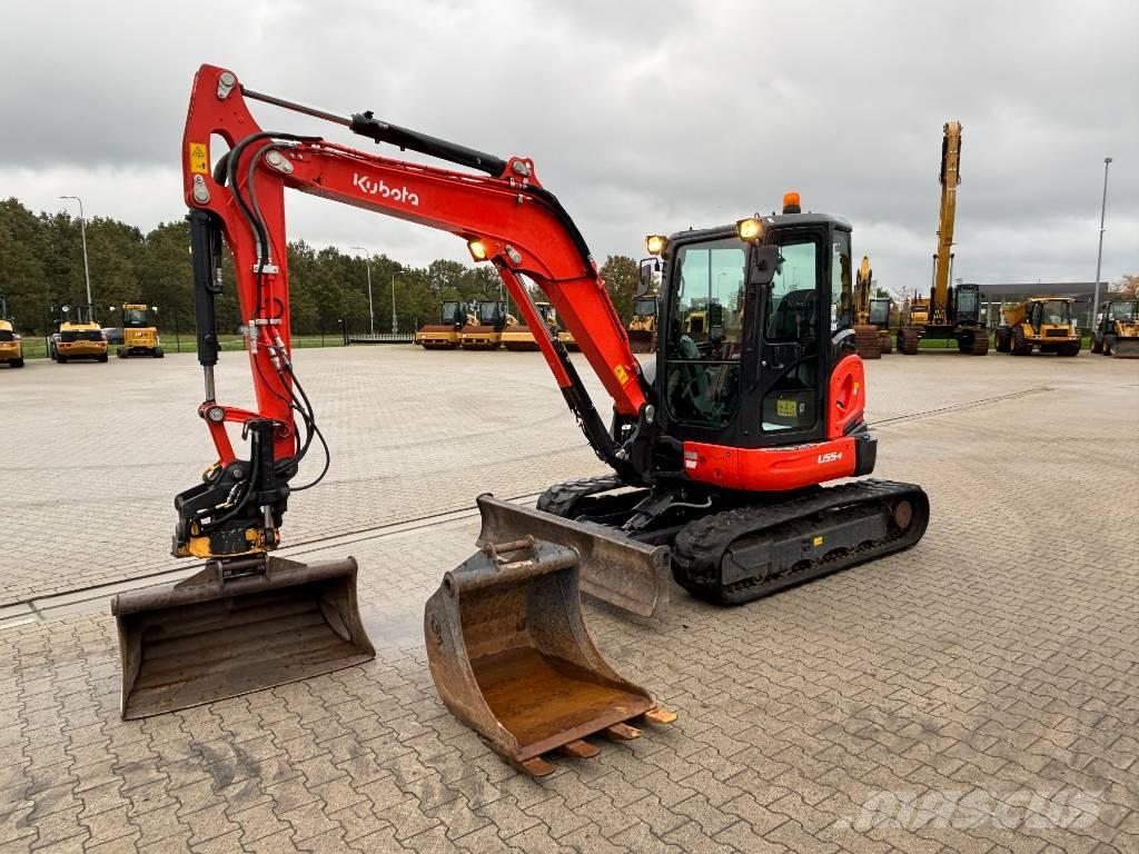 Kubota U55-4 Mini bagri <7t