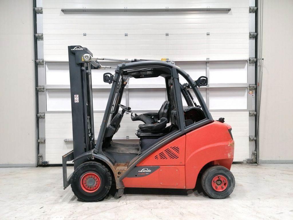 Linde H35T-02 Plinski viličarji