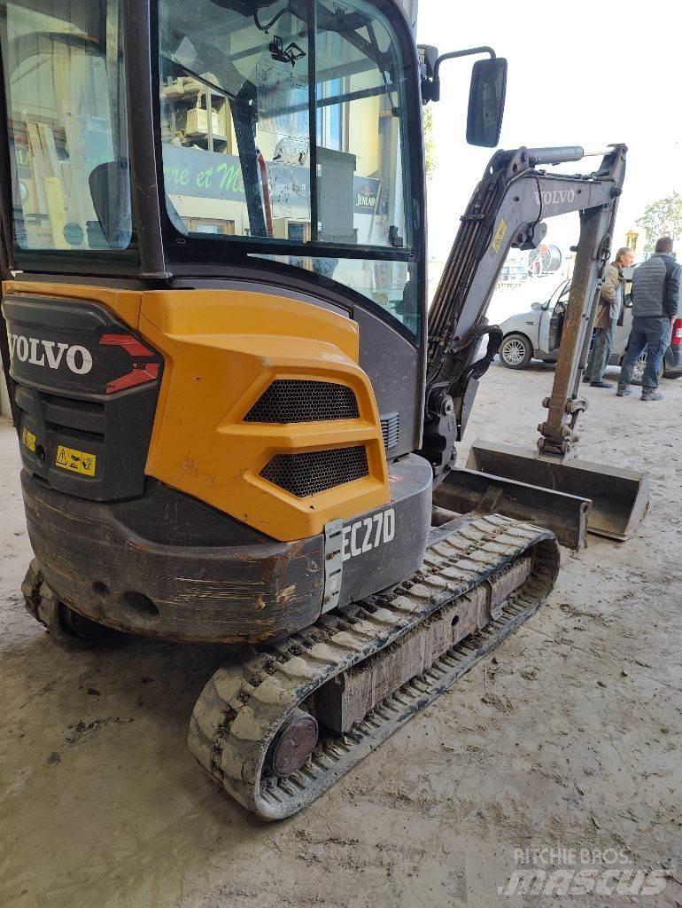 Volvo EC 27 D Mini bagri <7t