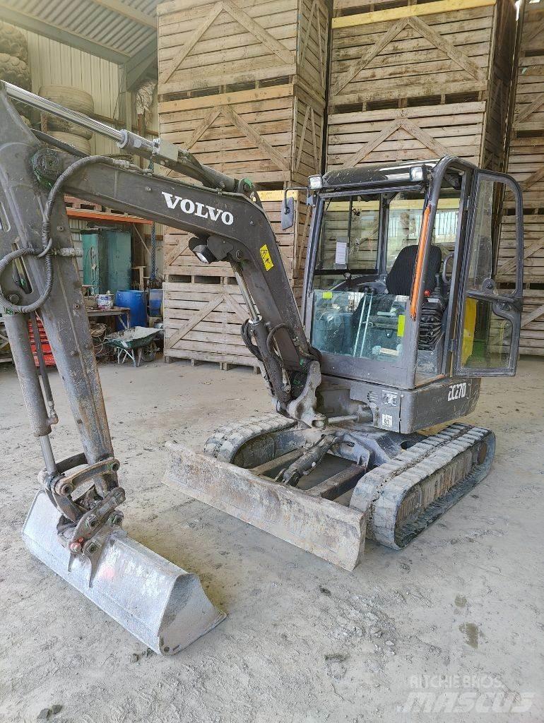 Volvo EC 27 D Mini bagri <7t