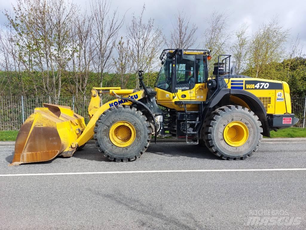 Komatsu WA470-8 Kolesni nakladalci