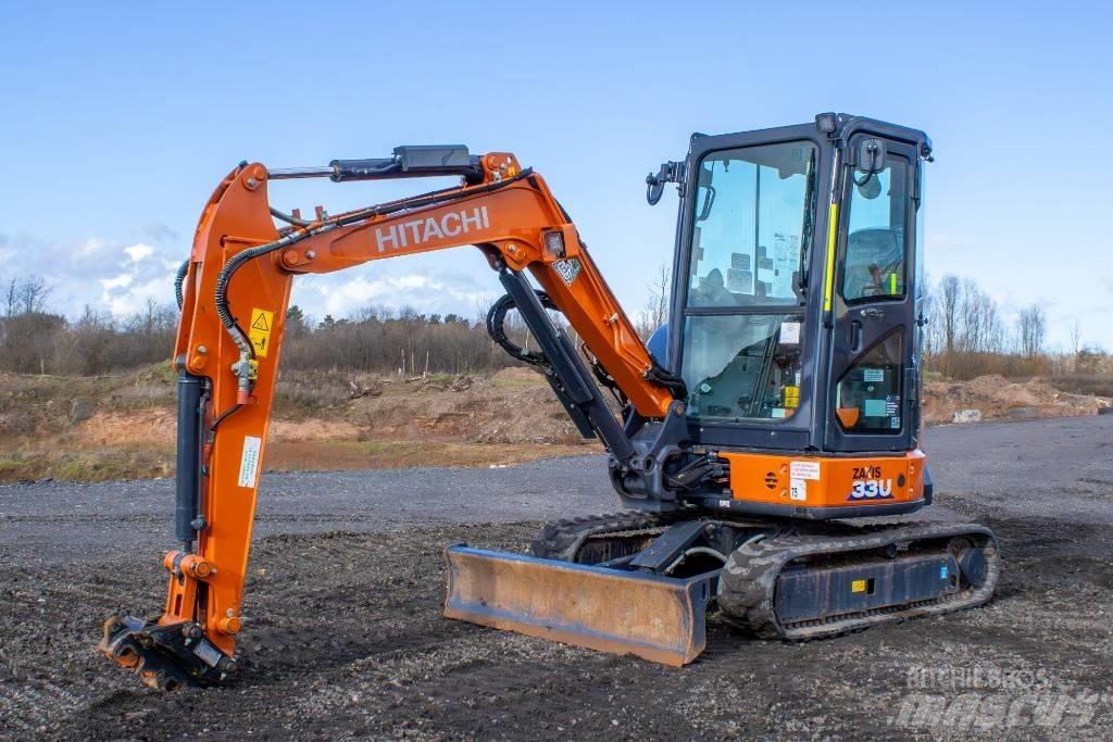 Hitachi ZX33U-6 Mini bagri <7t
