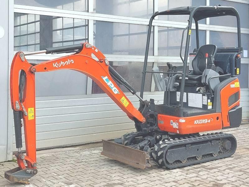 Kubota KX 019-4 LPG Mini bagri <7t