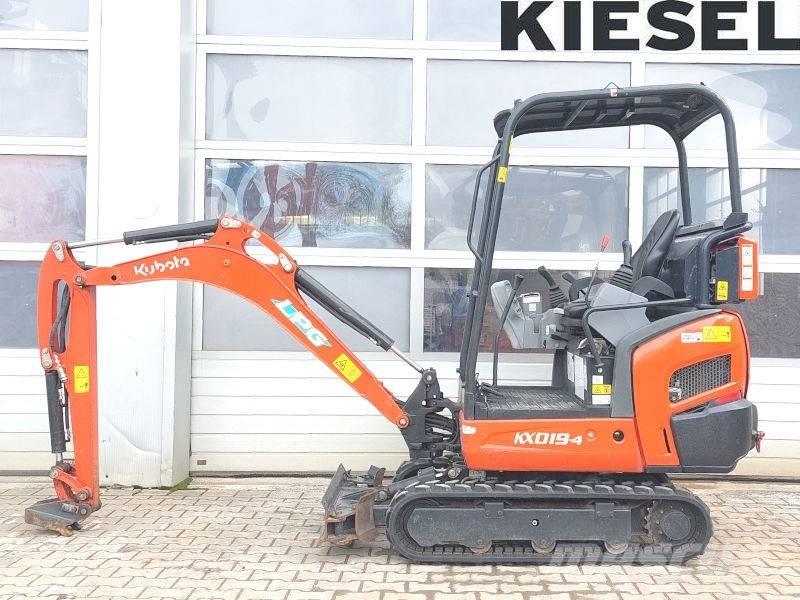 Kubota KX 019-4 LPG Mini bagri <7t