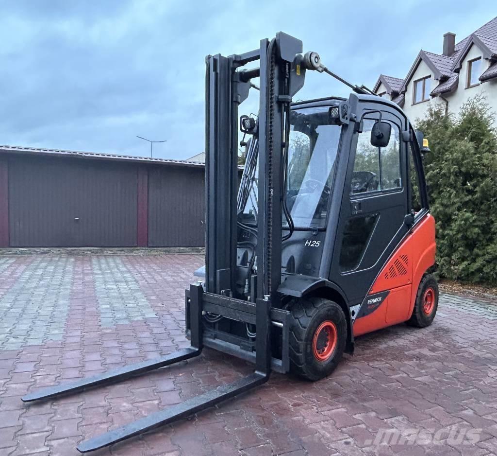 Linde H25T-02 Plinski viličarji