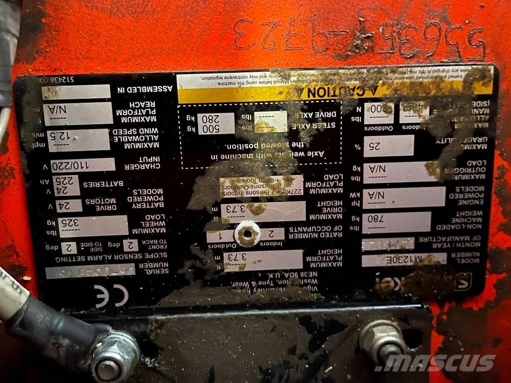 Snorkel TM 12 Vertikalna dvigala