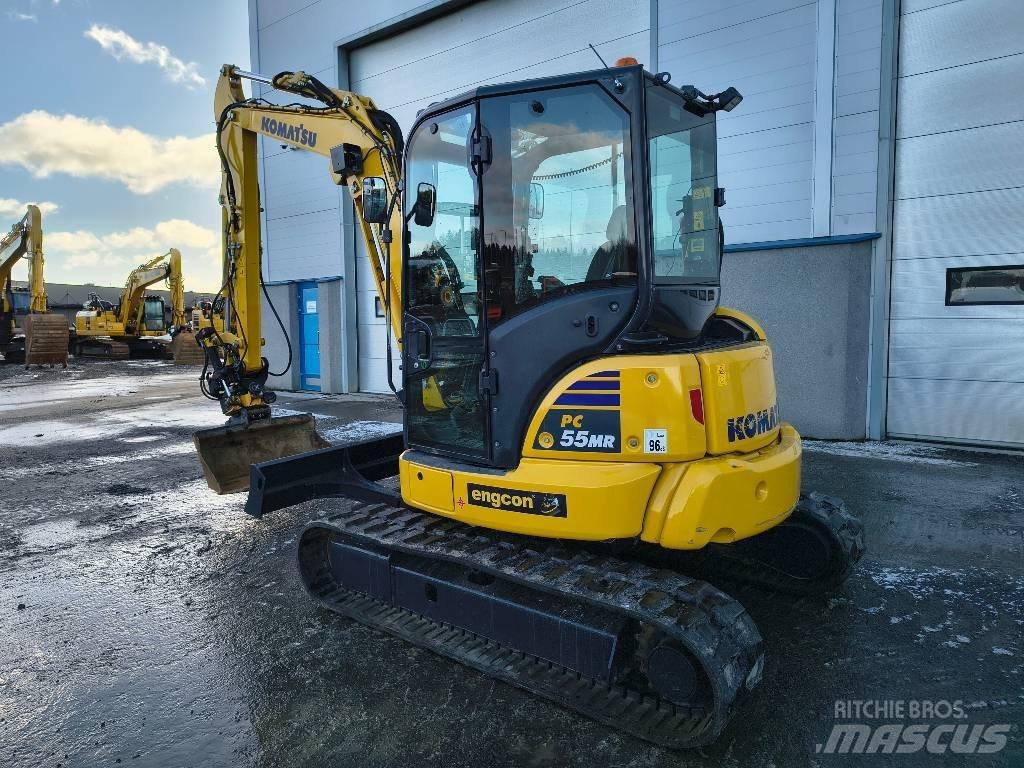 Komatsu PC55 MR-5 Mini bagri <7t