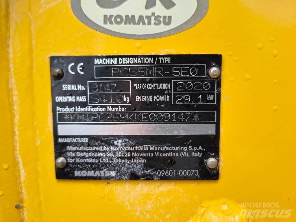 Komatsu PC55 MR-5 Mini bagri <7t