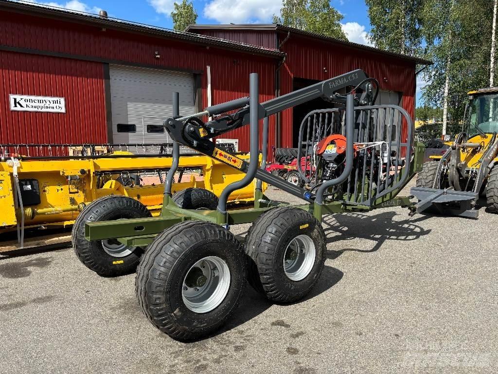 Farma T7 ja C 5.1D Gozdarske prikolice