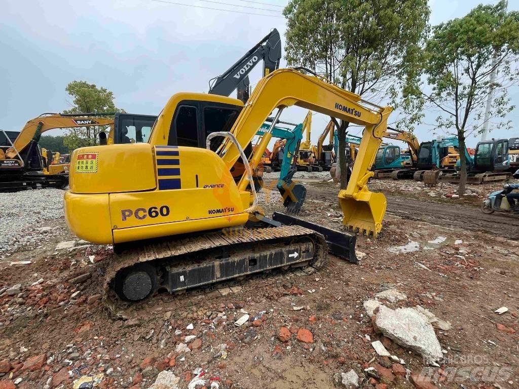 Komatsu PC 60 Mini bagri <7t