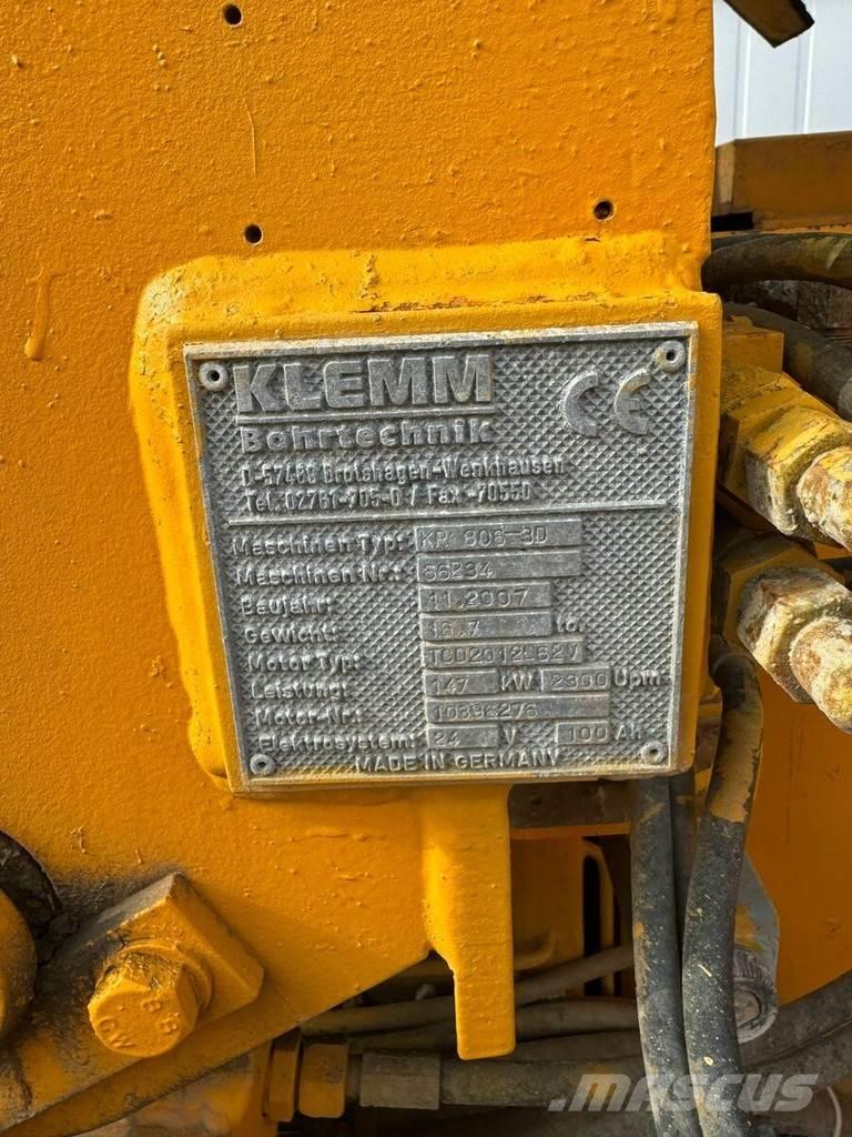 Klemm KR 806-3D Težki vrtalni stroji