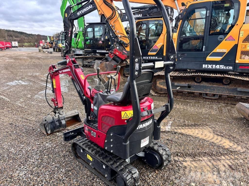 Yanmar SV 08 Mini bagri <7t