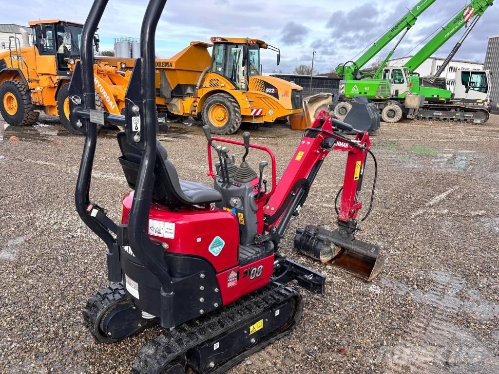 Yanmar SV 08 Mini bagri <7t