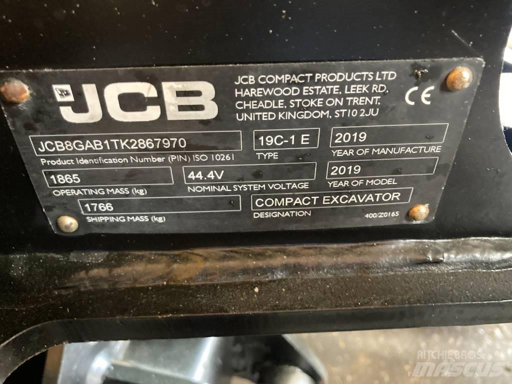 JCB 19 C-IE Mini bagri <7t