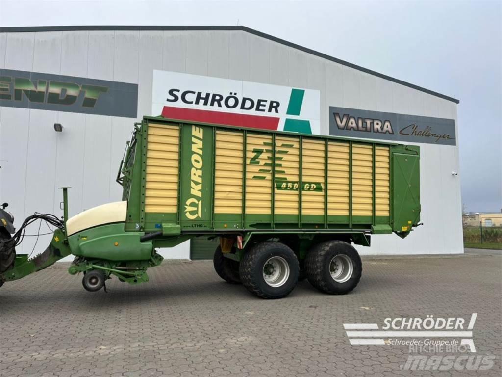 Krone ZX 450 HD Samonakladalne prikolice
