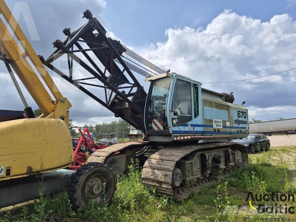 Sennebogen 670R Dvigala na gosenicah
