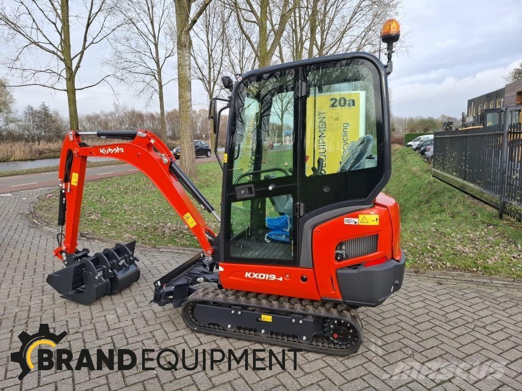 Kubota KX019-4 Mini bagri <7t