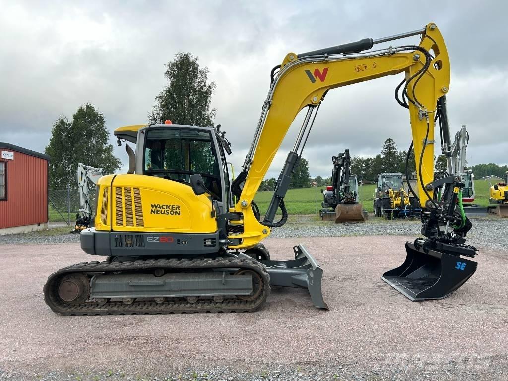Wacker Neuson EZ80 Midi bagri 7t – 12t