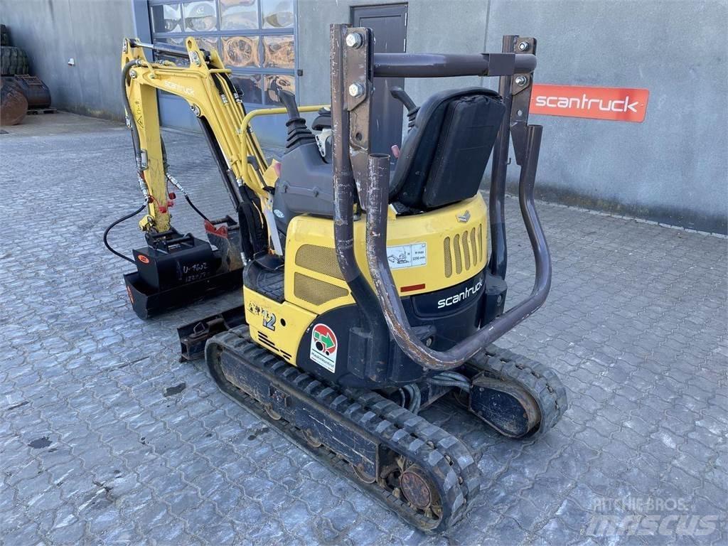 Yanmar VIO12 Bagri na kolesih