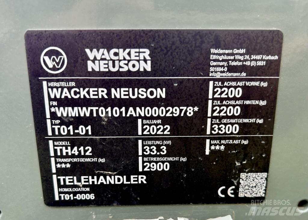 Wacker Neuson TH 412 Teleskopski viličarji