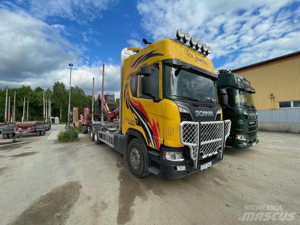 Scania R650 Tovornjaki za hlode