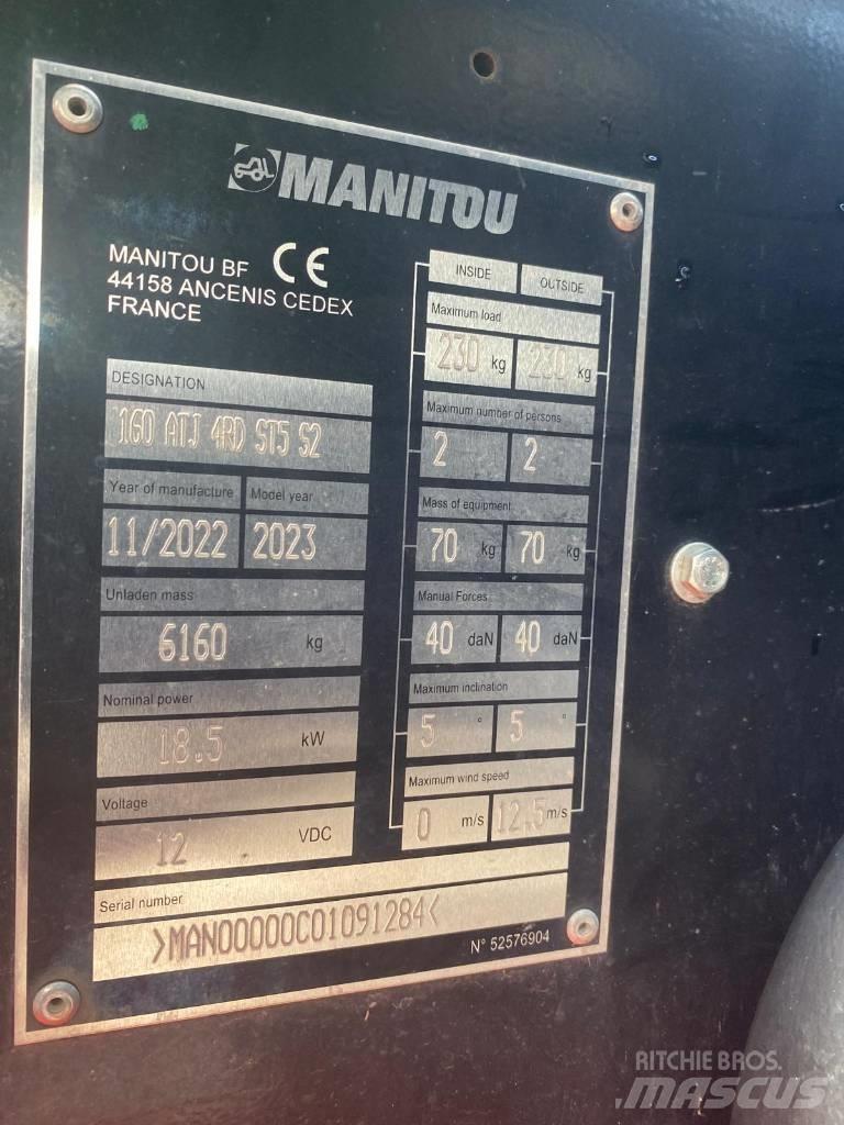 Manitou 160 ATJ Zglobne dvižne ploščadi