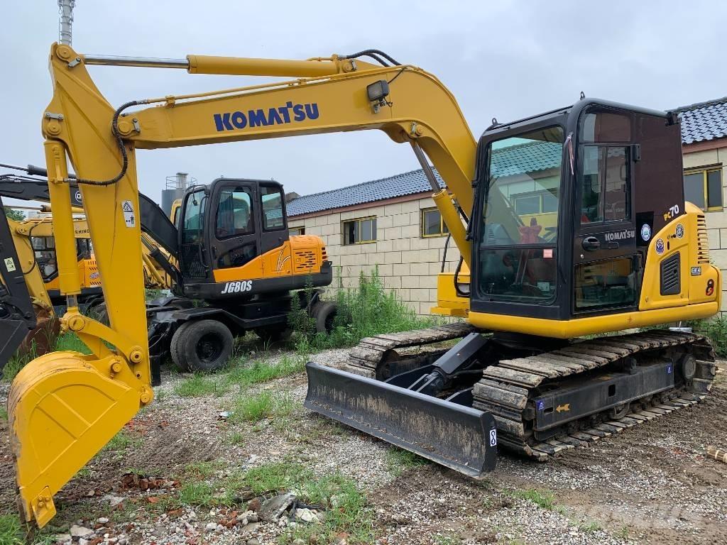 Komatsu PC 70 Midi bagri 7t – 12t