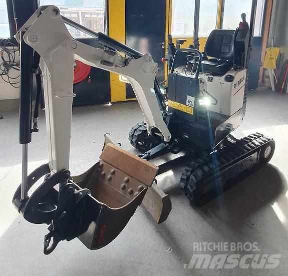 Bobcat E10 Bagri goseničarji