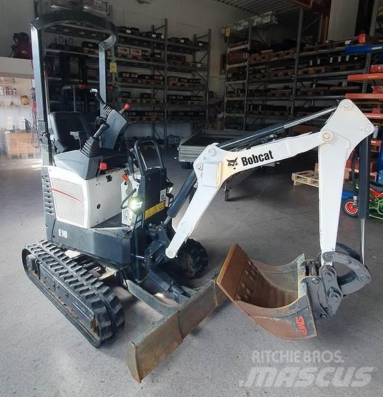 Bobcat E10 Bagri goseničarji