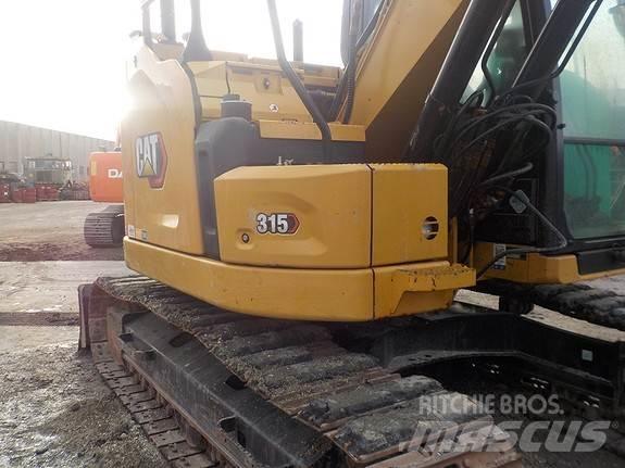 CAT 315 Hugges nå!! Bagri goseničarji