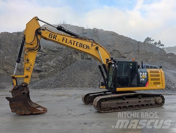 CAT 329EL Bagri goseničarji