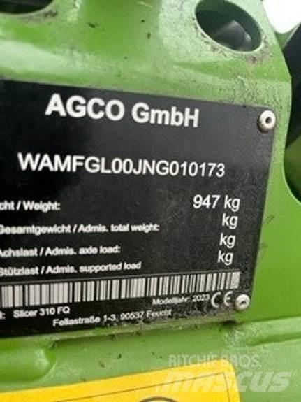 Fendt Slicer 310FQ Druga oprema za žetev krme