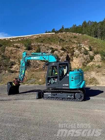 Kobelco SK75SR-7 Midi bagri 7t – 12t