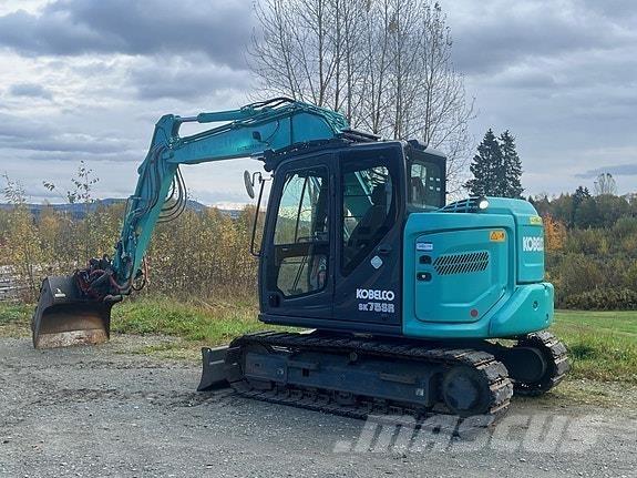 Kobelco SK75SR-7 Bagri goseničarji