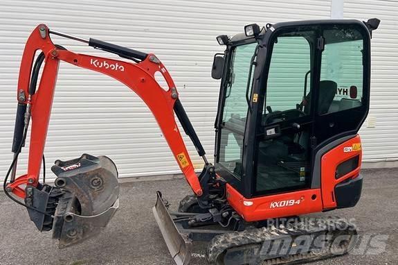 Kubota KX019-4 Mini bagri <7t