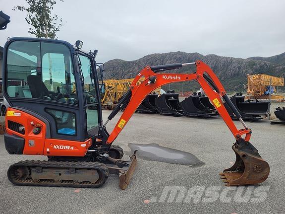 Kubota KX019-4 Mini bagri <7t