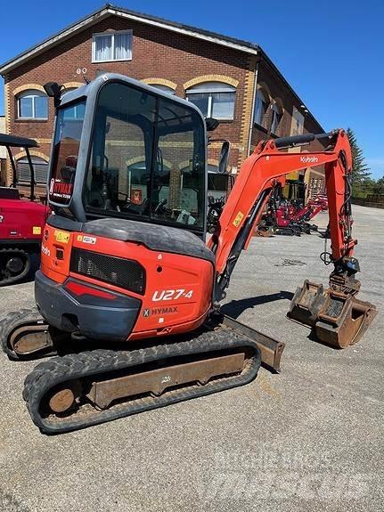 Kubota U27 Mini bagri <7t
