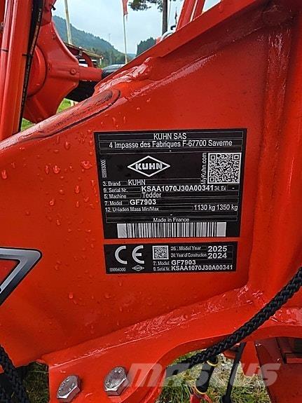 Kuhn GF7903 Balirke (okrogle bale)