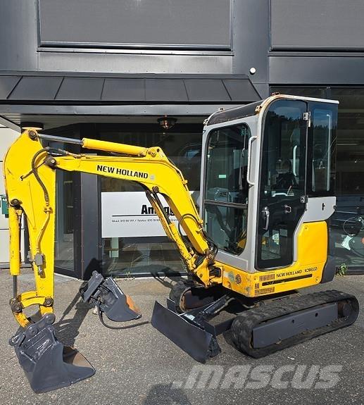New Holland E18SR Mini bagri <7t