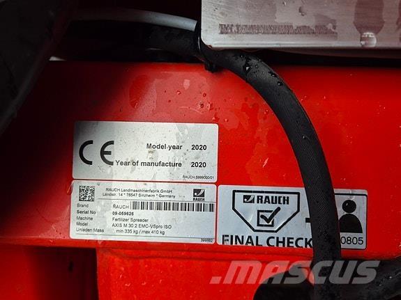 Rauch Axis 30.2 Trosilniki gnoja