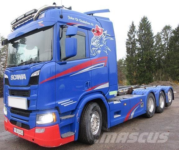 Scania R500 8x4*4 Razstavljivi tovornjaki z žičnimi dvigali