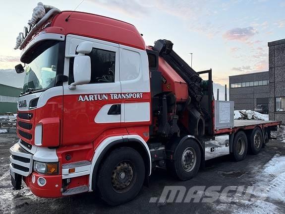 Scania R560 Tovornjaki z žerjavom