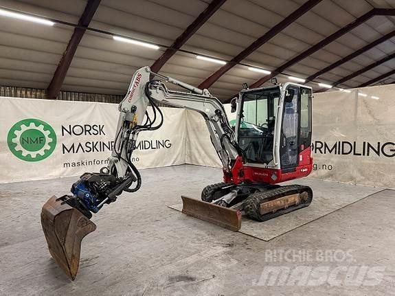 Takeuchi TB230 Mini bagri <7t
