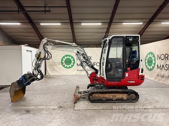 Takeuchi TB230 Mini bagri <7t