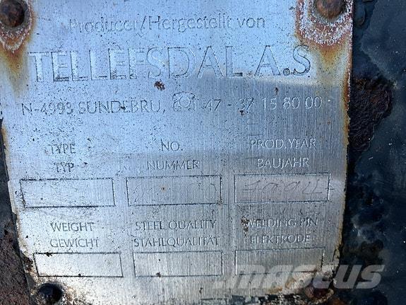 Tellefsdal K3000P Snežne deske in plugi