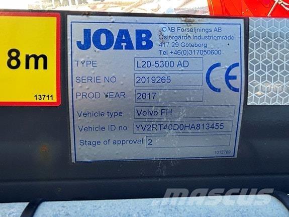 Volvo  Razstavljivi tovornjaki z žičnimi dvigali