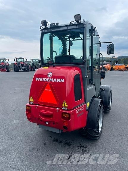 Weidemann 1280 Skid steer mini nakladalci